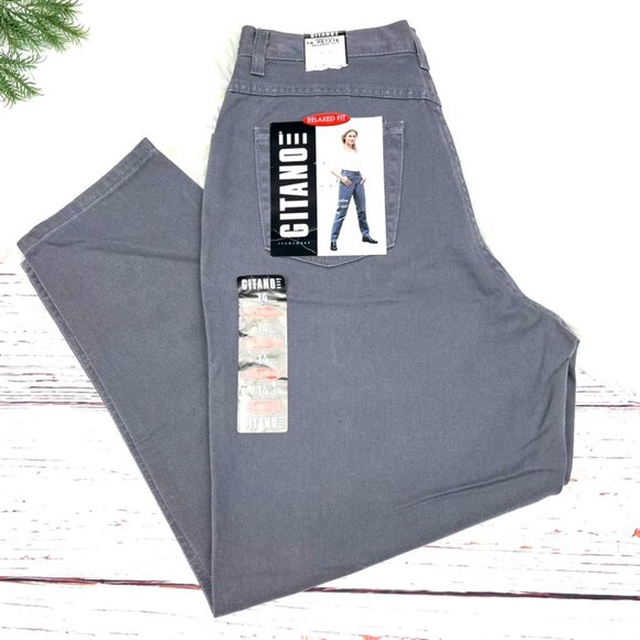 👖NWT🤩 VINTAGE 80s |•WRANGLER•| Deadstock Relaxed Fit SUPER High Rise Jean 14S - Picture 12 of 16